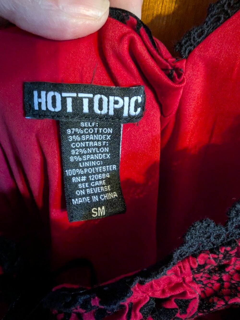 Hot Topic dress - Picture 2 of 3